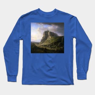 A View of Edinburgh Castle by Alexander Nasmyth Long Sleeve T-Shirt